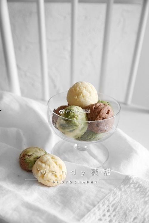网红冰淇淋曲奇,甜蜜诱惑，口感升级的冰淇淋新宠