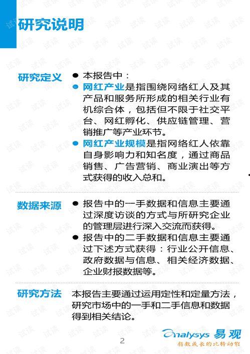 网红行业调研报告,趋势洞察与未来展望